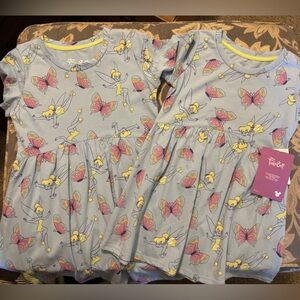 Disneys Tinkerbell Summer Dresses Sz 3T & 5T